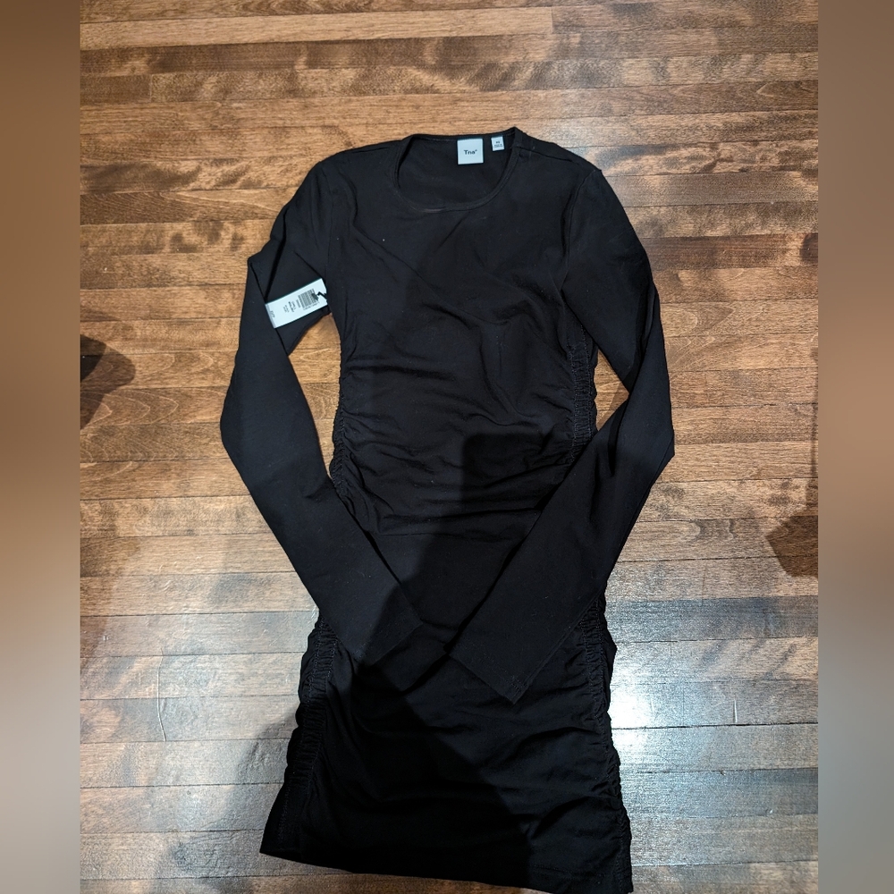 Aritizia ruched mini dress